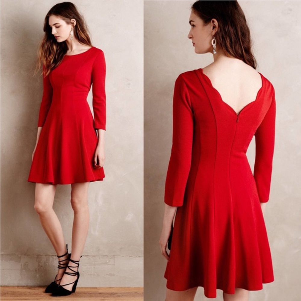 Anthropologie Sunday in Brooklyn Black Dress